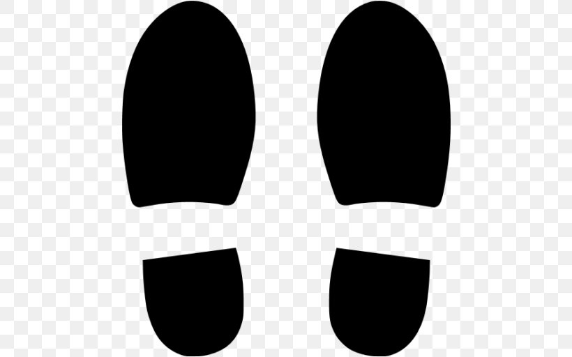 Shoe Size Footprint, PNG, 512x512px, Shoe, Barefoot, Black, Black And White, Boot Download Free