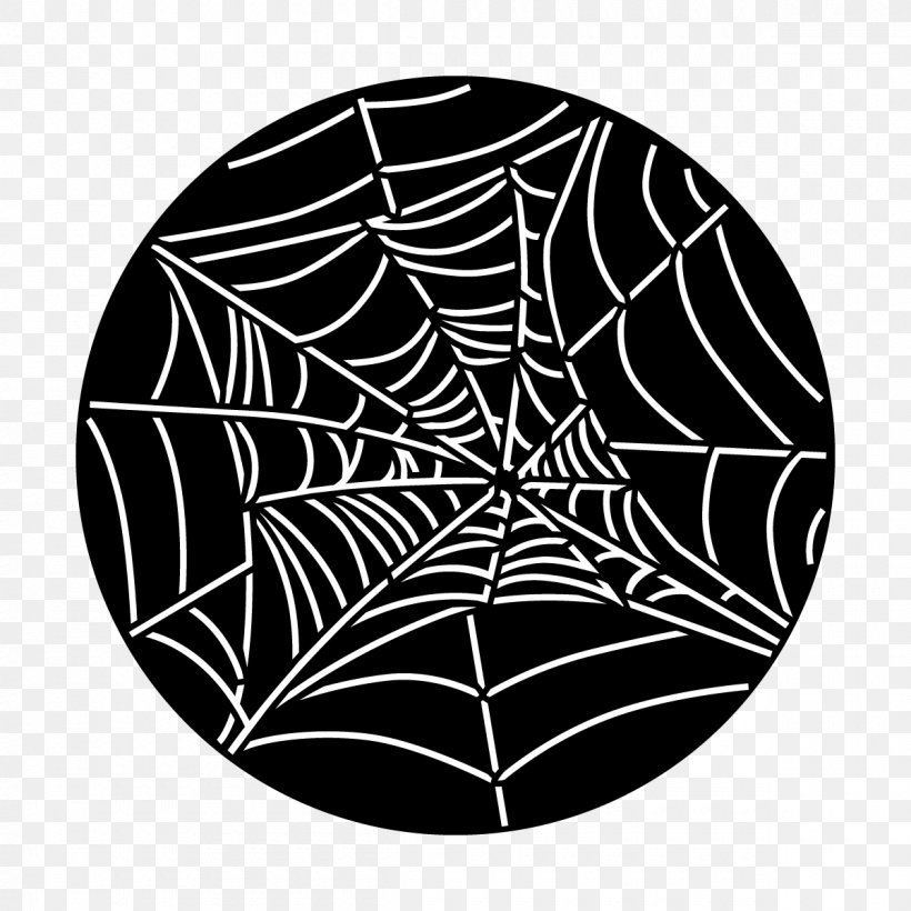 Spider Web, PNG, 1200x1200px, Gobo, Blackandwhite, Glass, Laser, Leaf Download Free