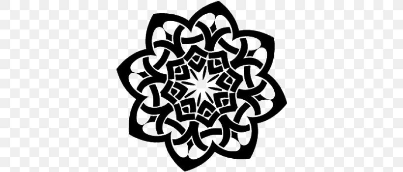 Celtic Knot Clip Art, PNG, 350x350px, Celtic Knot, Black And White, Cdr, Flora, Flower Download Free