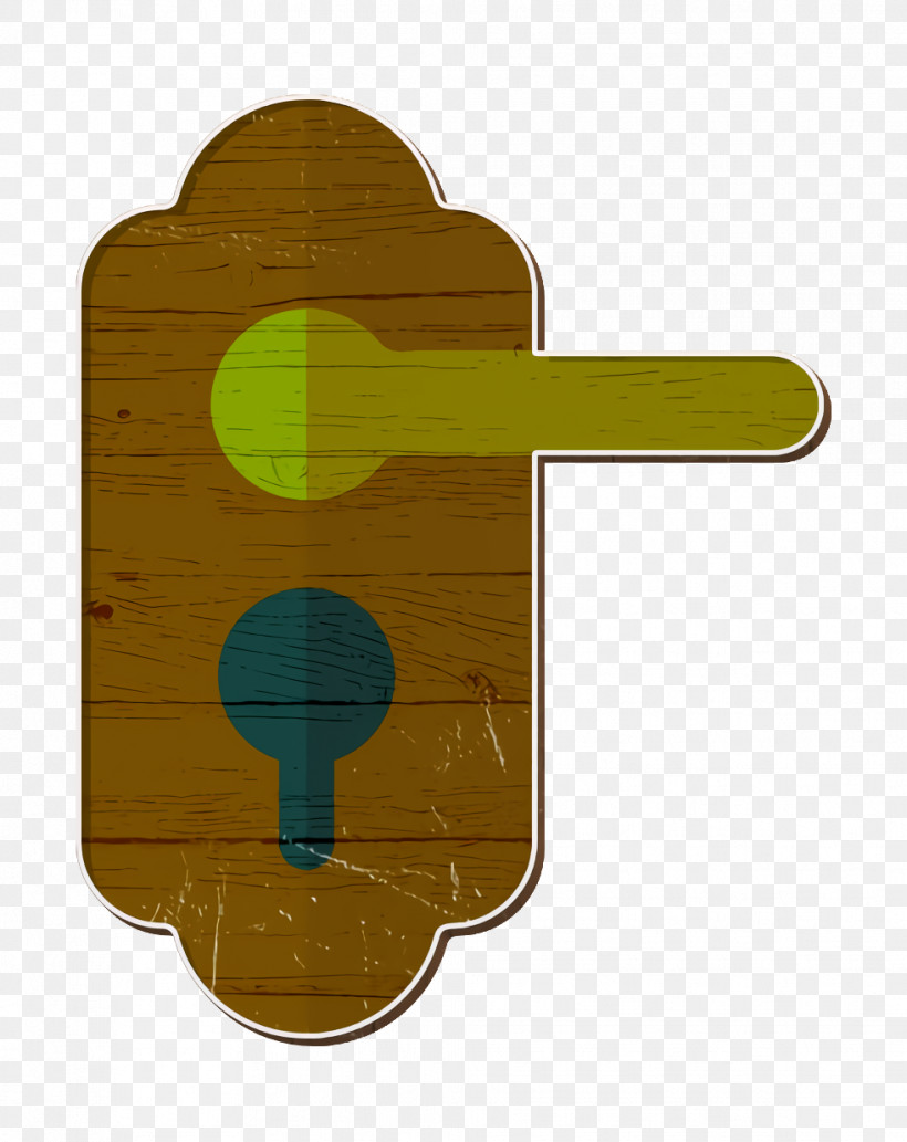 Door Handle Icon Home Decoration Icon Lock Icon, PNG, 982x1238px, Door Handle Icon, Home Decoration Icon, Lock Icon, Meter, Yellow Download Free