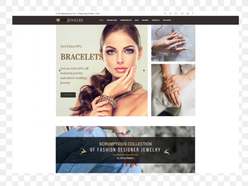 WooCommerce Responsive Web Design Jewellery WordPress E-commerce, PNG, 1000x750px, Woocommerce, Advertising, Beauty, Brand, Brown Hair Download Free