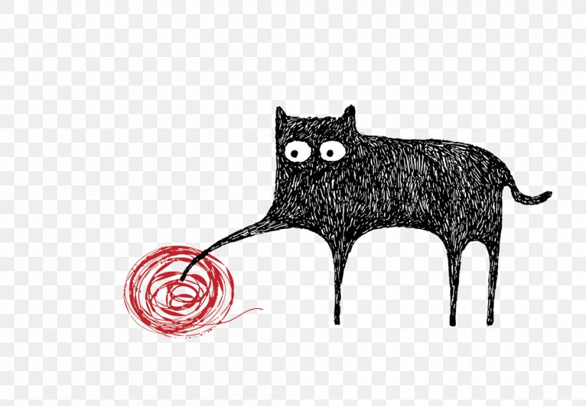 Kitten Whiskers Black Cat, PNG, 1000x695px, Kitten, Black, Black And White, Black Cat, Carnivoran Download Free
