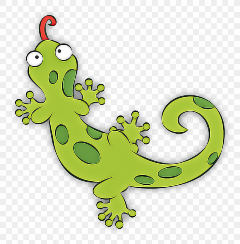 Lizard Green Gecko Cartoon Reptile, PNG, 900x916px, Lizard, Cartoon, Gecko, Green, Reptile Download Free