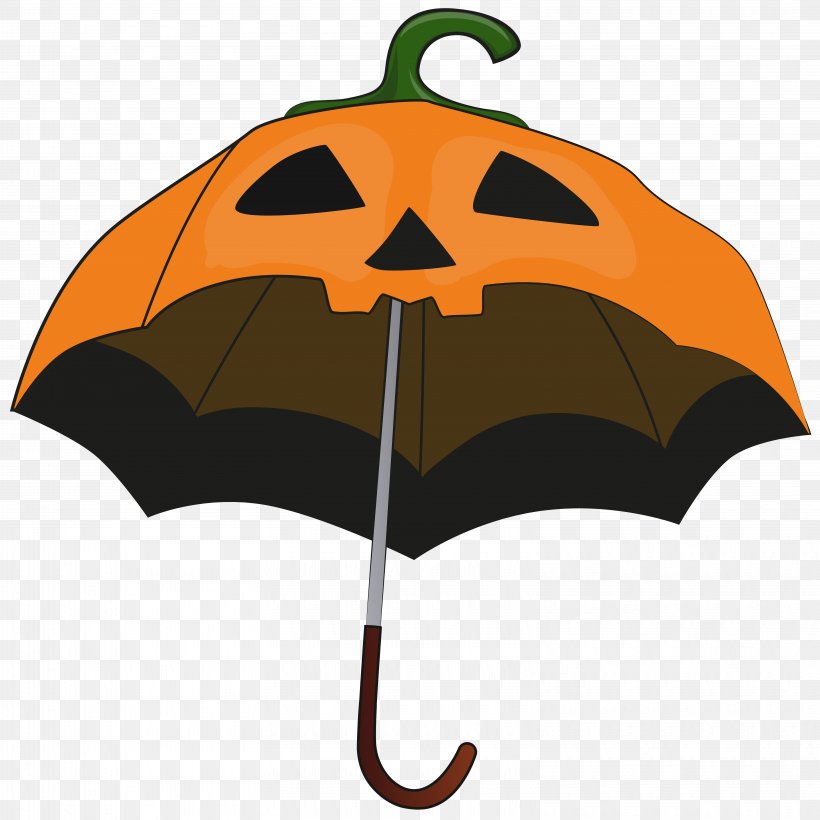 Pumpkin Umbrella Halloween Clip Art, PNG, 6275x6276px, Pumpkin, Candle, Candy, Costume, Costume Party Download Free