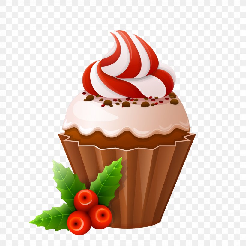 Christmas Cake Cupcake Lebkuchen, PNG, 1667x1667px, Cupcake, Buttercream, Cake, Chocolate, Christmas Download Free