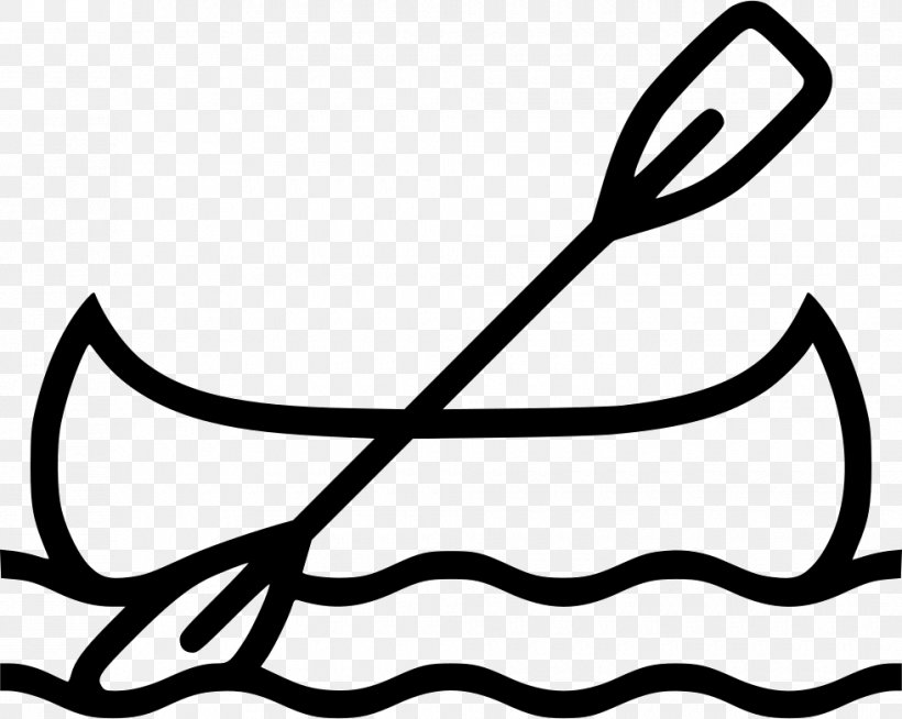 Kayak Paddle Canoe Boat Clip Art, PNG, 980x782px, Kayak, Artwork, Black, Black And White, Boat Download Free