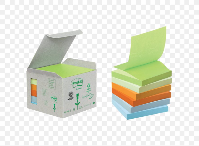 Post-it Note Paper 3M Recycling Office Supplies, PNG, 741x602px, Postit Note, Beslistnl, Box, Carton, Color Download Free