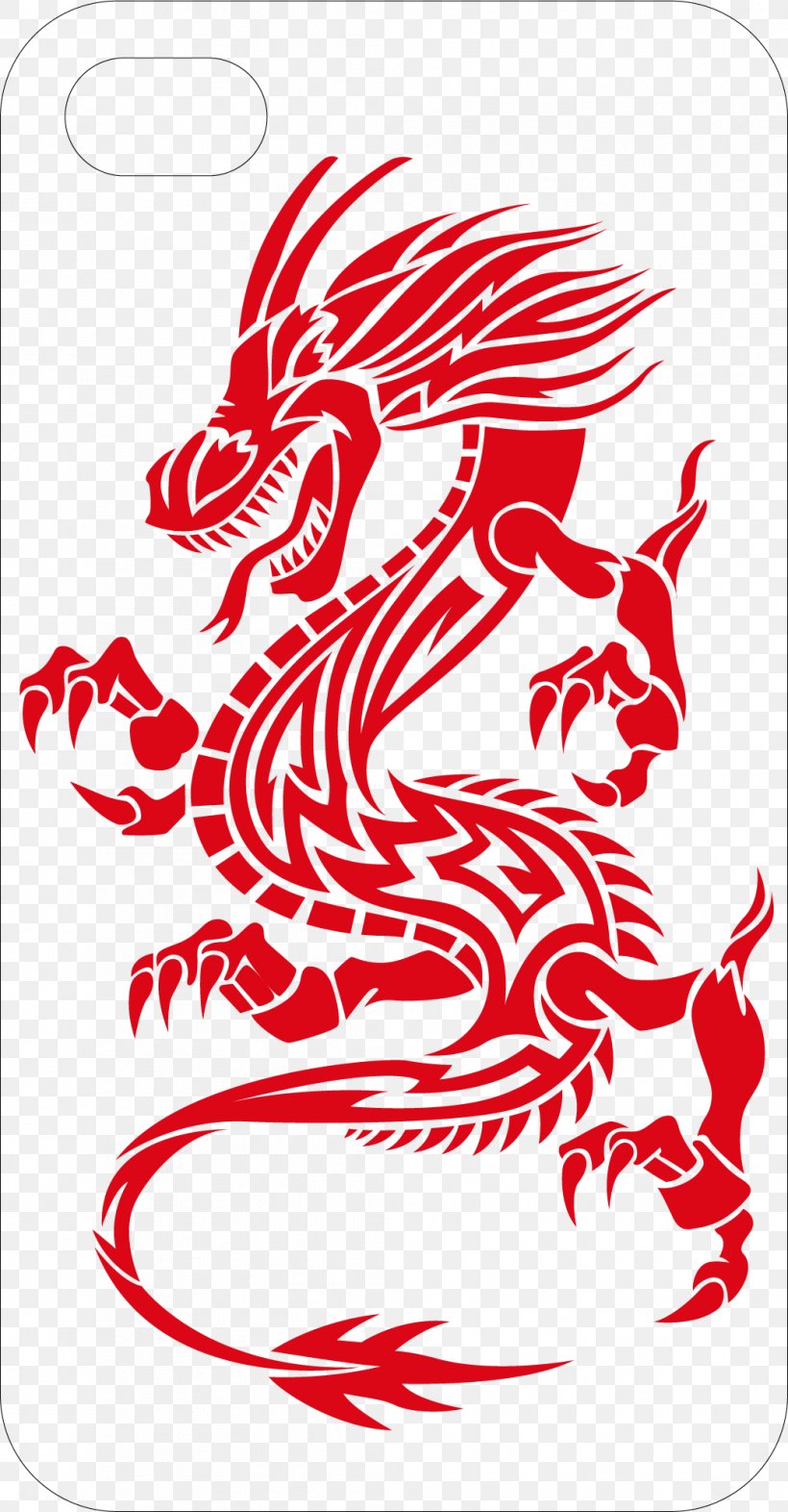Tattoo Dragon Tribe Illustration, PNG, 1044x2002px, Tattoo, Area, Art, Artwork, Black And White Download Free