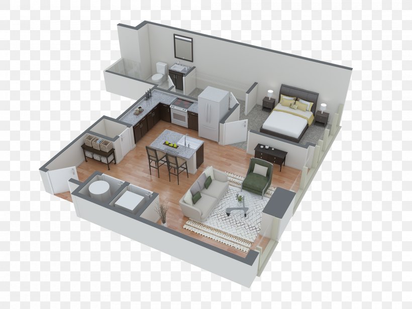 Floor Plan House Studio Apartment Bedroom, PNG, 2000x1500px, Floor Plan, Apartment, Bed, Bedroom, Building Download Free