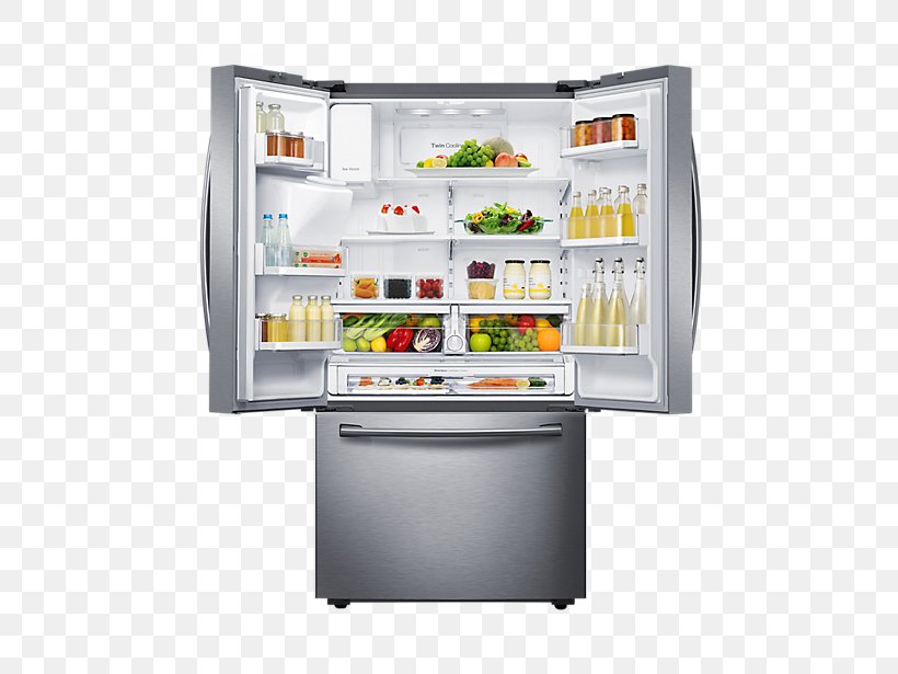 Refrigerator Samsung RF23HCEDB Frigidaire Gallery FGHB2866P Door Samsung RF28HFEDB, PNG, 802x615px, Refrigerator, Autodefrost, Cubic Foot, Defrosting, Display Case Download Free