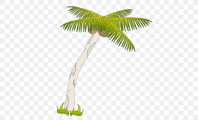 Arecaceae Coconut Drawing Tree, PNG, 500x500px, Arecaceae, Arecales, Cartoon, Coconut, Drawing Download Free