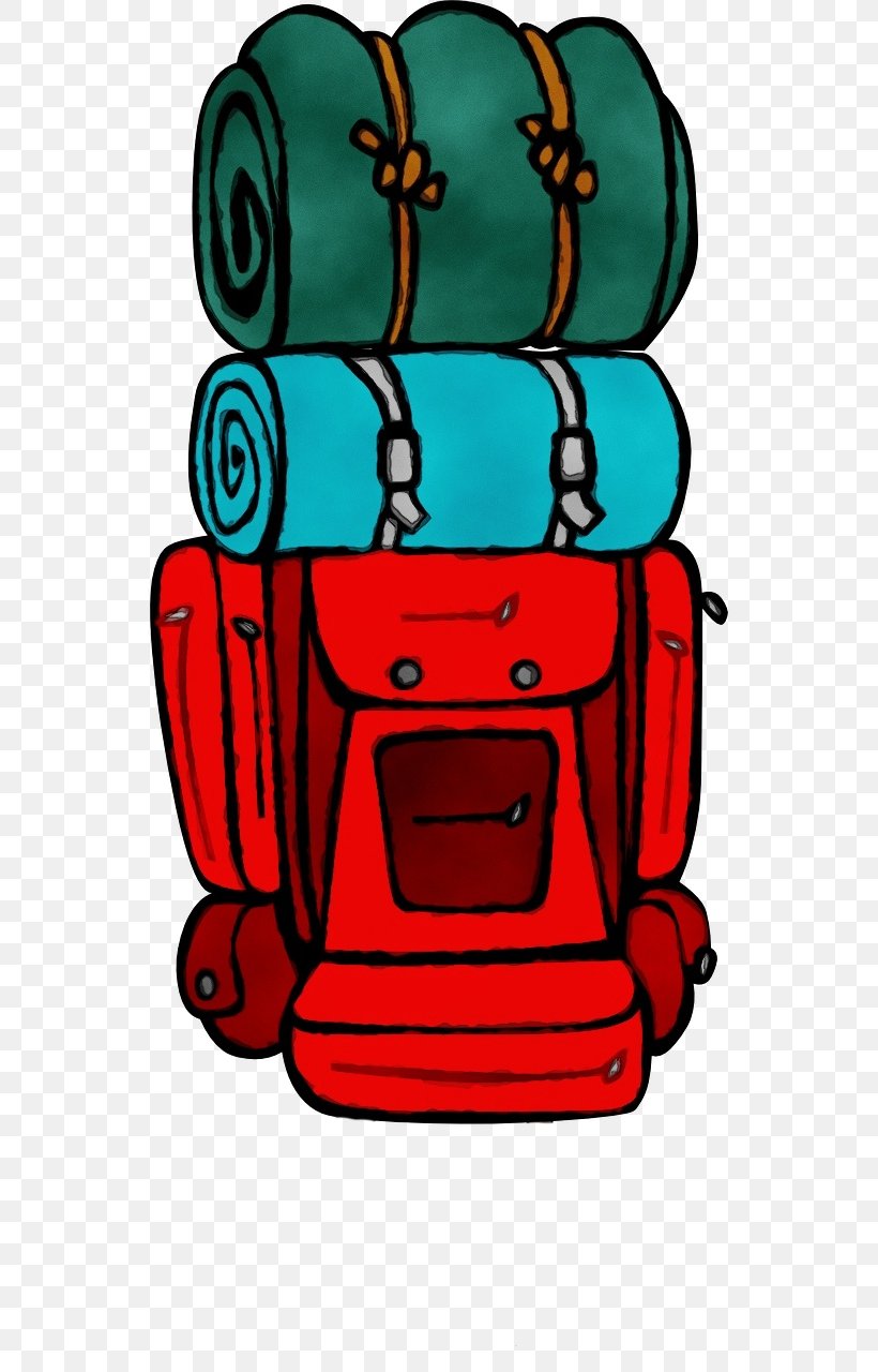 Backpack Cartoon, PNG, 640x1280px, Watercolor, Backpack, Backpacking, Cartoon, Hiking Download Free