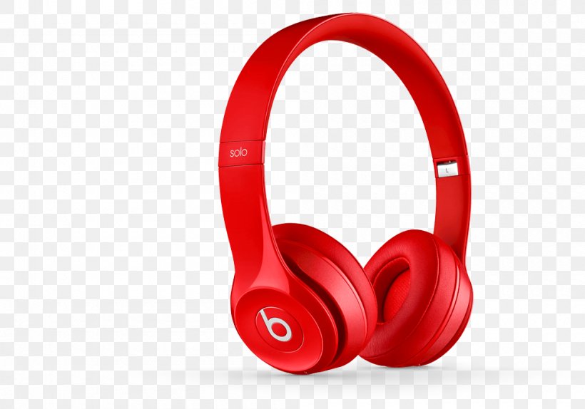 Beats Solo 2 Beats Electronics Headphones Wireless Product Red, PNG, 1000x700px, Beats Solo 2, Apple, Audio, Audio Equipment, Audio Signal Download Free