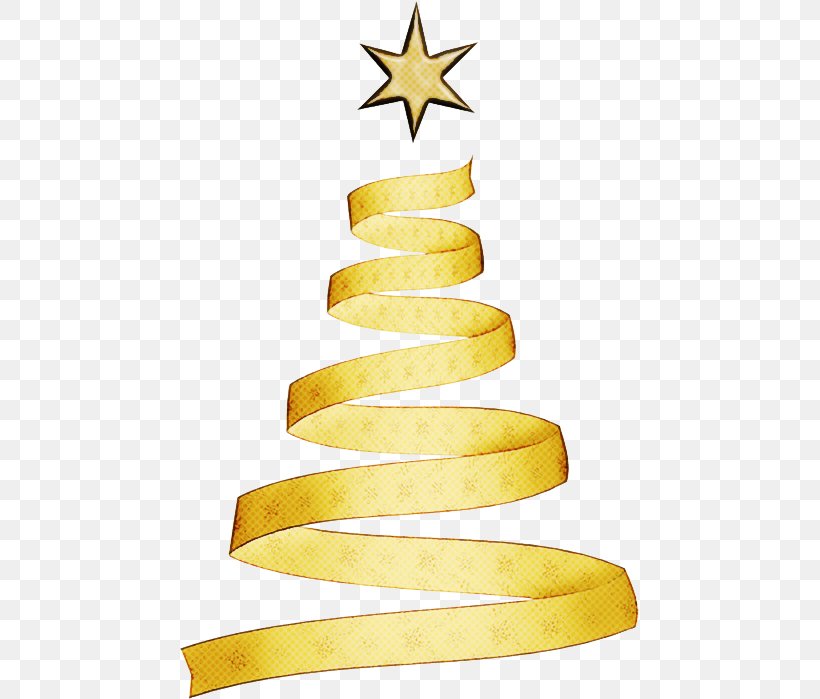 Christmas Tree, PNG, 459x699px, Yellow, Christmas Decoration, Christmas Tree, Interior Design Download Free