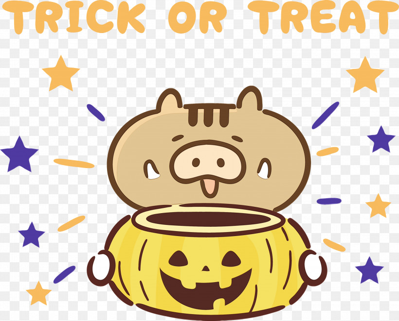 Emoticon, PNG, 3000x2421px, Trick Or Treat, Cartoon, Drawing, Emoji, Emoticon Download Free