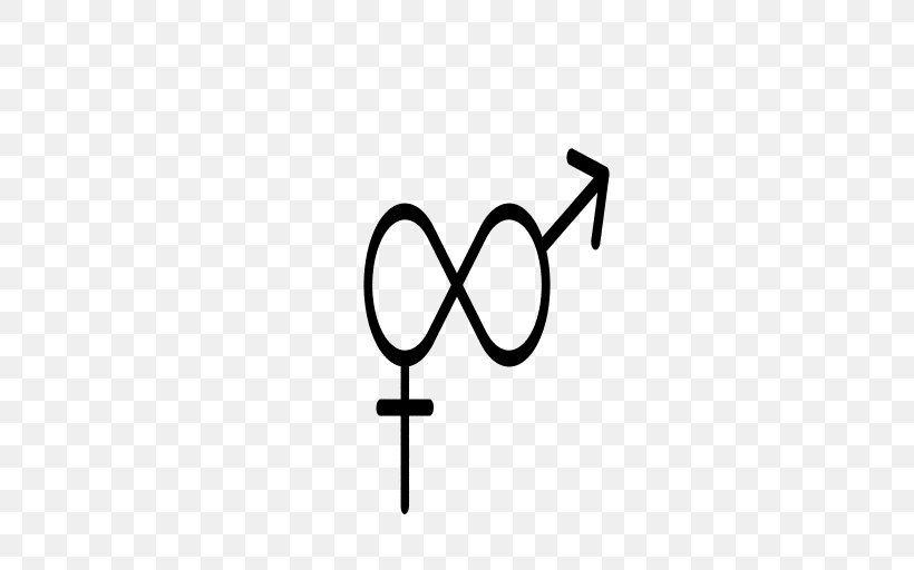 Gender Symbol Intersex Sign, PNG, 512x512px, Symbol, Androgyny, Area, Black And White, Brand Download Free