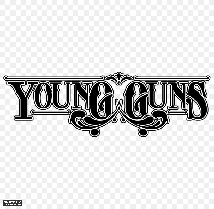 Logo Young Guns YouTube Decal, PNG, 800x800px, Logo, Black And White, Brand, Decal, Film Download Free