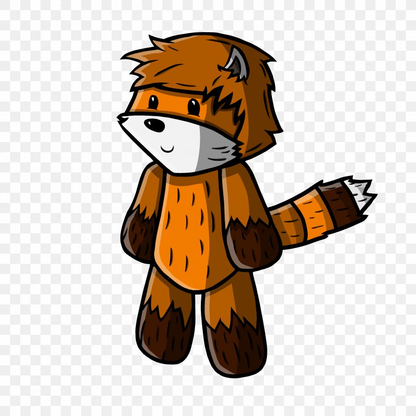 Minecraft: Pocket Edition Red Panda Giant Panda PlayStation 4, PNG, 3000x3000px, Watercolor, Cartoon, Flower, Frame, Heart Download Free