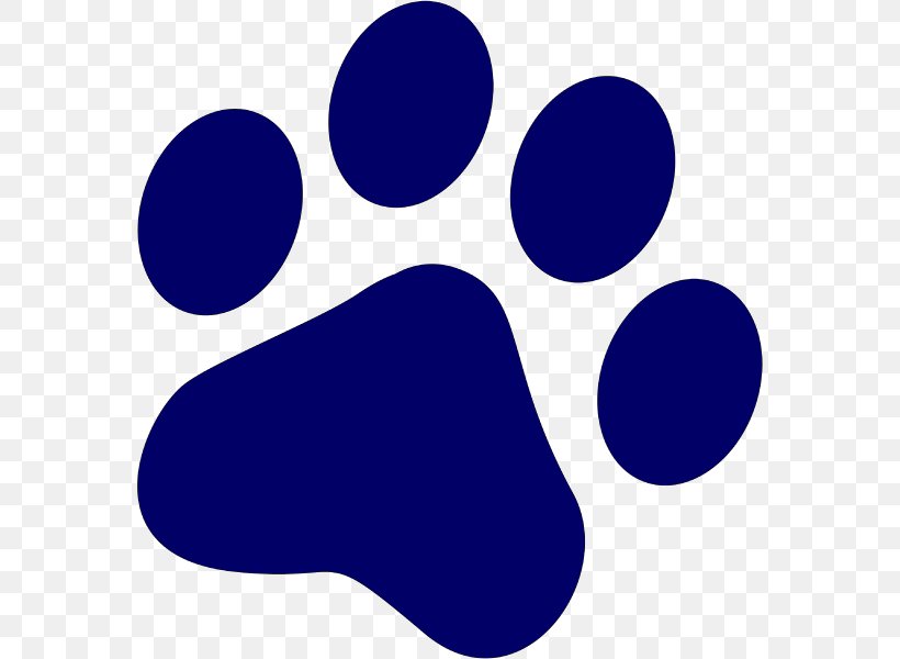 Cat Dog Paw Clip Art, PNG, 570x600px, Cat, Area, Blog, Blue, Cobalt Blue Download Free