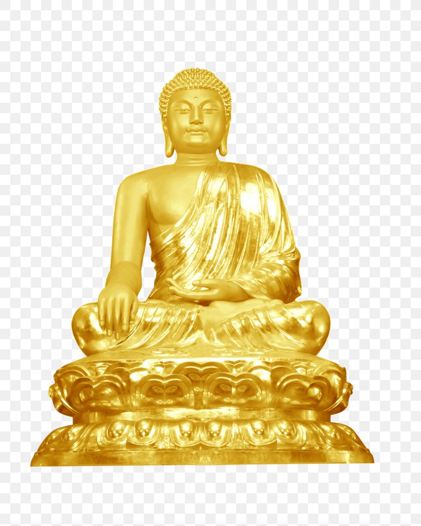 Golden Buddha Buddhahood Buddharupa Buddhism, PNG, 724x1024px, Golden ...