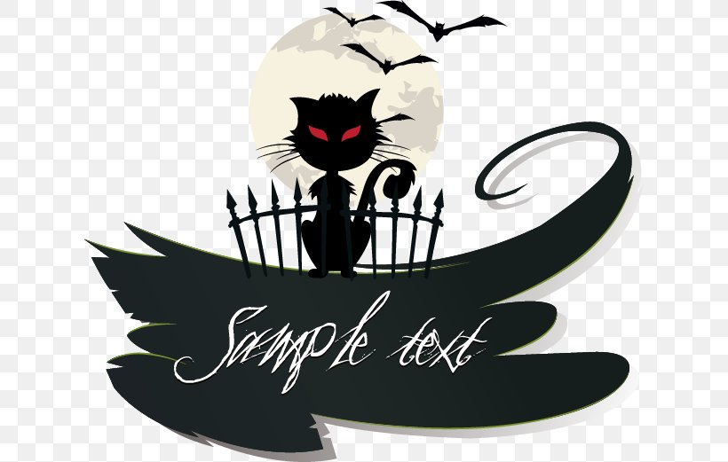 Halloween Clip Art, PNG, 630x521px, Cat, Animal, Bat, Brand, Cat Like Mammal Download Free