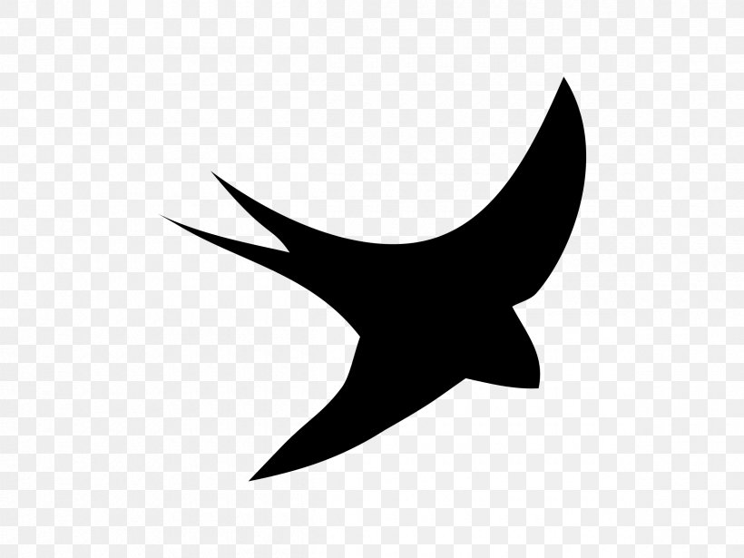 Bird Swallow Clip Art, PNG, 2400x1800px, Bird, Animal, Beak, Bird Flight, Black And White Download Free