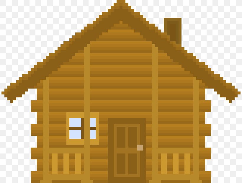 Vector Graphics Transparency Pixel Image Clip Art, PNG, 810x620px, Pixel Art, Art, Building, Cottage, Facade Download Free