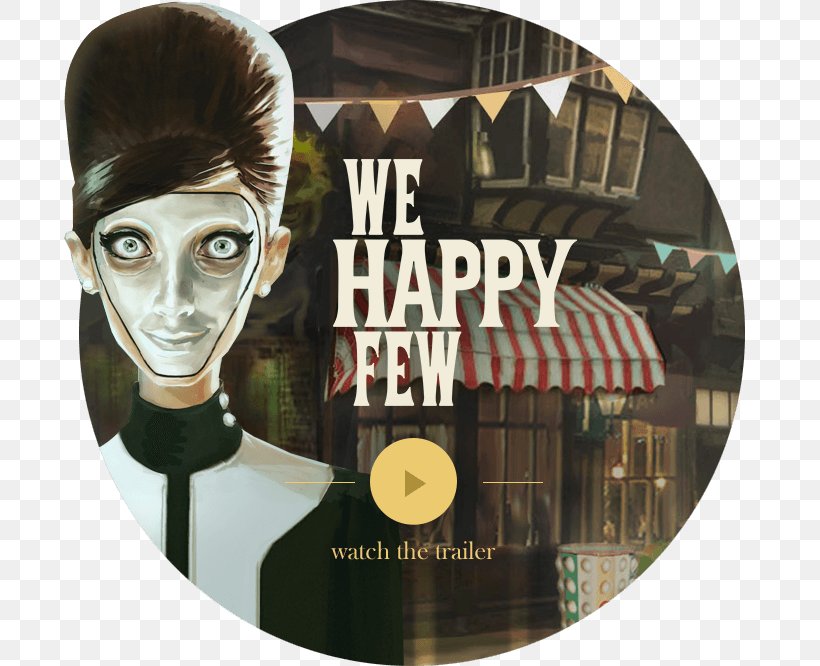 We Happy Few Xbox One Video Game PlayStation 4, PNG, 700x666px, We Happy Few, Brand, Compulsion Games, Game, Microsoft Corporation Download Free