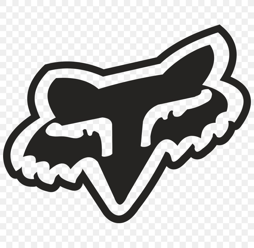T-shirt Fox Racing Decal Sticker Motocross, PNG, 800x800px, Tshirt, Automotive Design, Black And White, Brand, Clothing Download Free