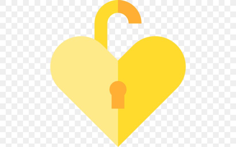 Clip Art Product Design Heart Line, PNG, 512x512px, Heart, Symbol, Text, Yellow Download Free