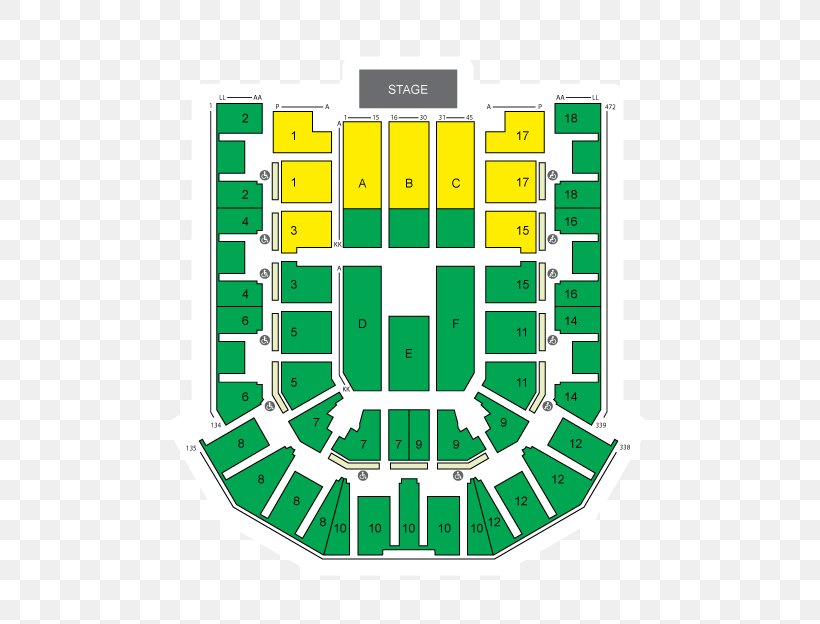 Verona Arena Detailed Seating Chart