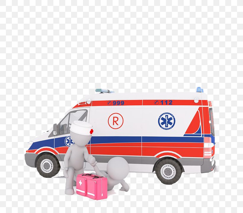 Ambulance Hospital Emergency Medical Technician Patient, PNG, 720x720px, 3d Computer Graphics, Ambulance, Car, Emergency, Emergency Medical Services Download Free