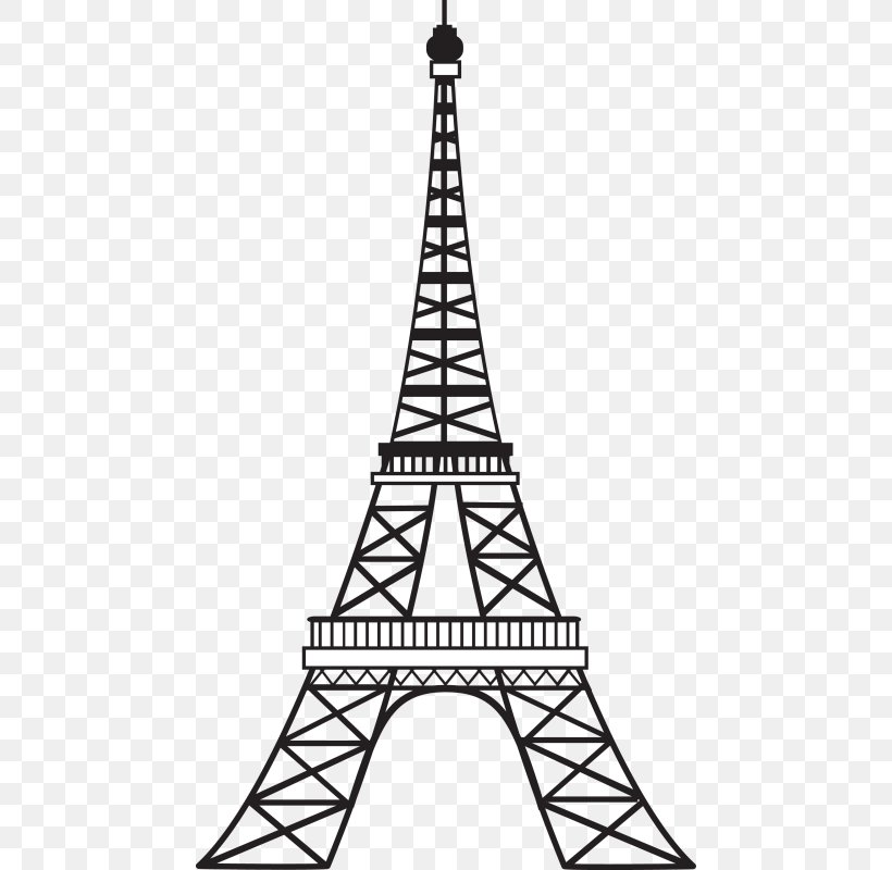 Eiffel Tower Drawing Art Clip Art, PNG, 460x800px, Eiffel Tower, Area, Art, Art Museum, Black And White Download Free