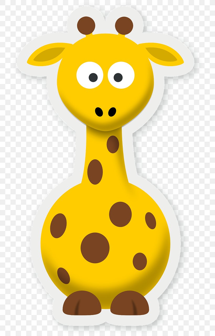 Giraffe Cartoon Clip Art, PNG, 740x1280px, Giraffe, Cartoon, Drawing, Giraffidae, Head Download Free