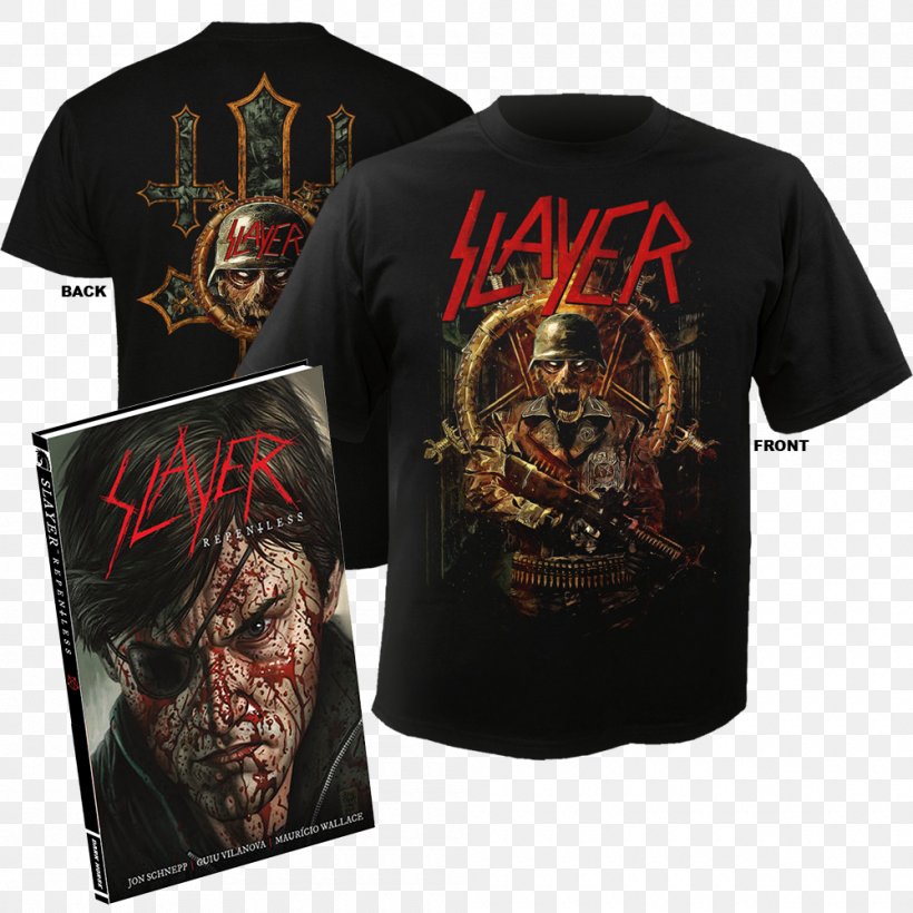 T-shirt Slayer United States Repentless Nuclear Blast, PNG, 1000x1000px, Tshirt, Brand, Ebook, Hardcover, Nuclear Blast Download Free