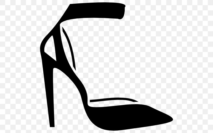 High-heeled Shoe Absatz Stiletto Heel Platform Shoe, PNG, 512x512px, Highheeled Shoe, Absatz, Basic Pump, Black, Black And White Download Free