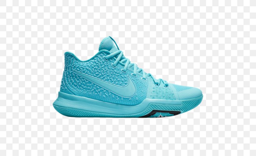 Nike Air Force Nike Kyrie 3 Shoe Basketball, PNG, 500x500px, Nike Air Force, Aqua, Athletic Shoe, Azure, Basketball Download Free