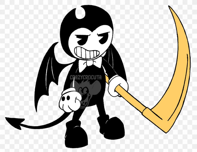 Bendy And The Ink Machine Clip Art TheMeatly Games Gospel Of Dismay Mammal, PNG, 1200x927px, Bendy And The Ink Machine, Art, Artist, Bird, Black Download Free