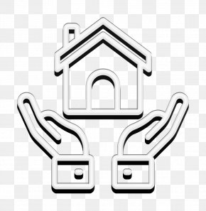 Coloring Book Logo - Insurance Icon Hands And Gestures Icon Home Insurance Icon PNG