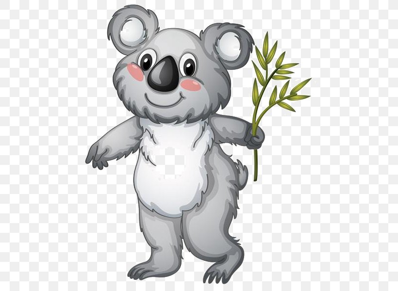 Koala Royalty-free Clip Art, PNG, 480x600px, Watercolor, Cartoon, Flower, Frame, Heart Download Free