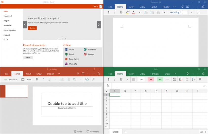 Computer Software Microsoft Office Mobile Apps Office Online, PNG, 1280x829px, Computer Software, Android, Area, Brand, Computer Program Download Free