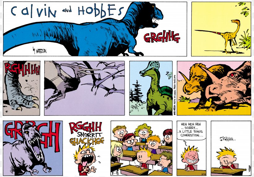 The Complete Calvin & Hobbes Calvin And Hobbes Comic Strip, PNG, 7680x5362px, Complete Calvin Hobbes, Art, Bill Watterson, Calvin, Calvin And Hobbes Download Free