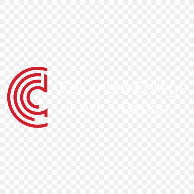Columbus College Of Art & Design Logo Brand Line, PNG, 1000x1000px, Logo, Area, Art, Brand, College Download Free