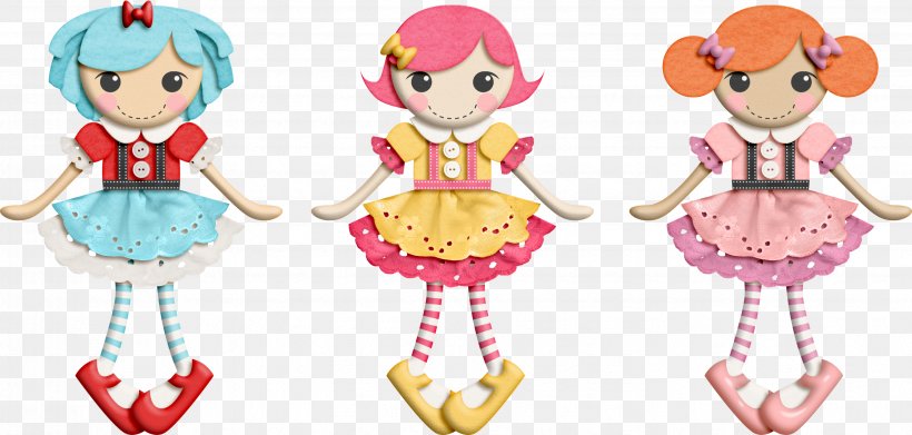 Lalaloopsy Girls Doll Raggedy Ann Clip Art Lalaloopsy Girls Doll, PNG, 2884x1377px, Doll, Cartoon, Drawing, Fictional Character, Girl Download Free