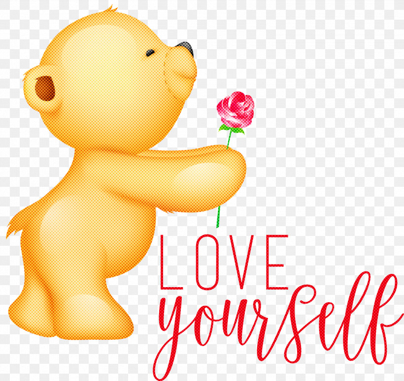 Love Yourself Love, PNG, 3000x2838px, Love Yourself, Bears, Clothing, Doll, Flower Download Free