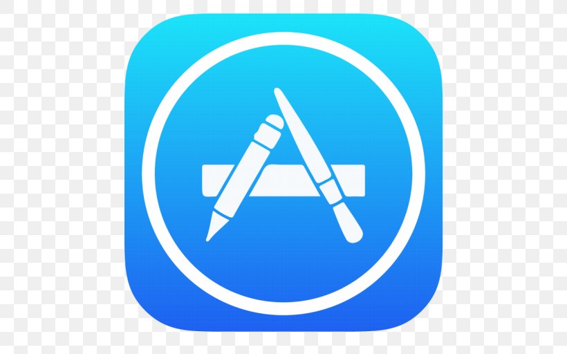 App Store Apple, PNG, 512x512px, App Store, Apple, Area, Blue, Brand Download Free