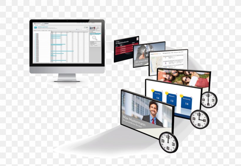 Computer Monitors Advertising Digital Signs Communication Multimedia, PNG, 1000x691px, Computer Monitors, Advertising, Communication, Computer Monitor, Digital Signs Download Free