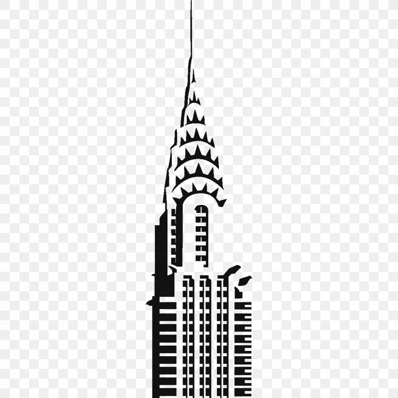Chrysler Building Empire State Building Drawing, PNG, 1200x1200px, Chrysler Building, Architecture, Black And White, Building, Chrysler Download Free