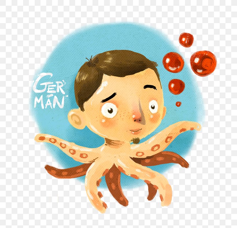 Octopus Corel Painter Cartoon Character, PNG, 800x789px, Octopus, Cartoon, Cephalopod, Character, Corel Download Free
