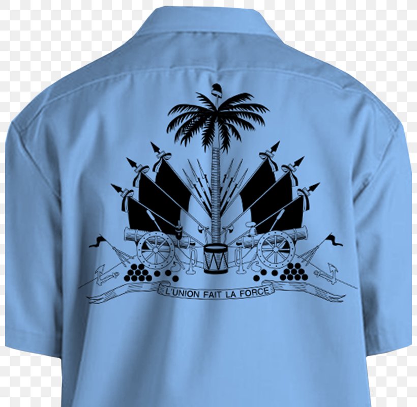 T-shirt Haiti National Football Team Jacket Flag Of Haiti, PNG, 800x800px, Tshirt, Clothing, Clothing Sizes, Dress Shirt, Fashion Download Free